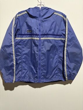 Vintage Columbia Periwinkle Blue/Purple Jacket Youth 14/16, fits a Women’s US Sm